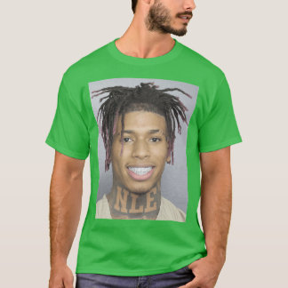 NLE Choppa Mugshot vriend T-shirt