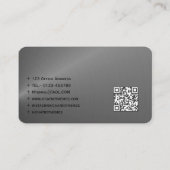 🤖NLP Engineer Chatbot Developer Conversational AI Visitekaartje (Achterkant)