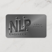 🤖NLP Engineer Chatbot Developer Conversational AI Visitekaartje (Voorkant)