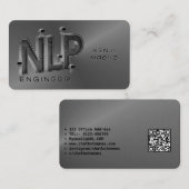 🤖NLP Engineer Chatbot Developer Conversational AI Visitekaartje (Voorkant / Achterkant)