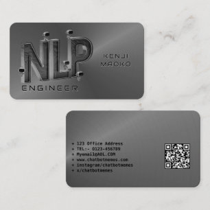 🤖NLP Engineer Chatbot Developer Conversational AI Visitekaartje