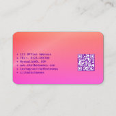 🤖NLP Engineer Chatbot Developer Conversational AI Visitekaartje (Achterkant)