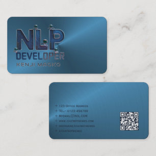 🤖NLP-ingenieur Chatbotontwikkelaar AI QR-codekaar Visitekaartje