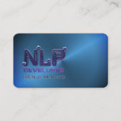 🤖NLP-ingenieur Chatbotontwikkelaar AI QR-codekaar Visitekaartje (Voorkant)