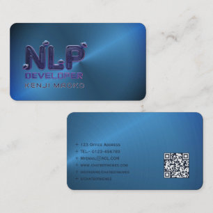🤖NLP-ingenieur Chatbotontwikkelaar AI QR-codekaar Visitekaartje