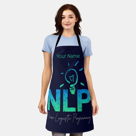 NLP Neuro-linguïstische programmeercoach en traine Schort (Gedragen)
