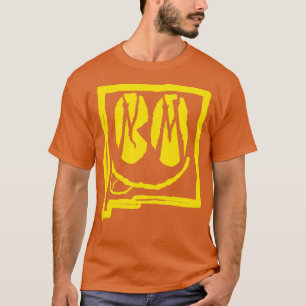 NM Eyes New Mexico Grunge Glimlachend Gezicht Zwar T-shirt