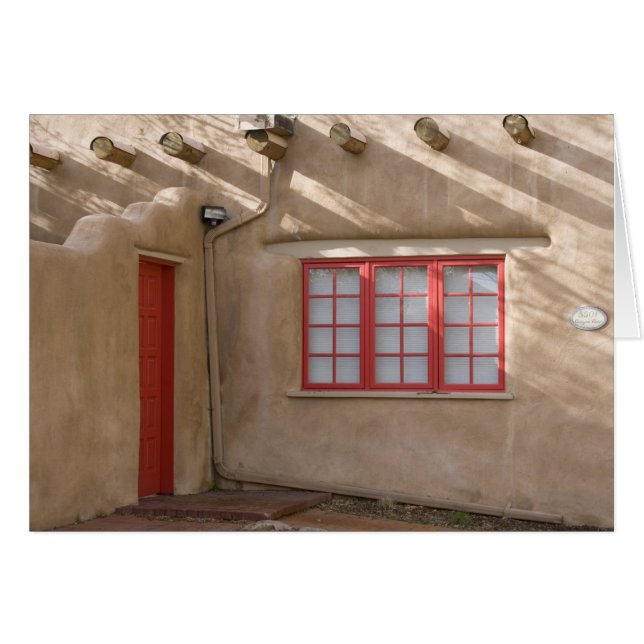 NM, New Mexico, Santa Fe, Canyon Road, legendarisc (Voorkant Horizontaal)