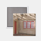 NM, New Mexico, Santa Fe, Canyon Road, legendarisc Magneet (Voorkant / Achterkant)