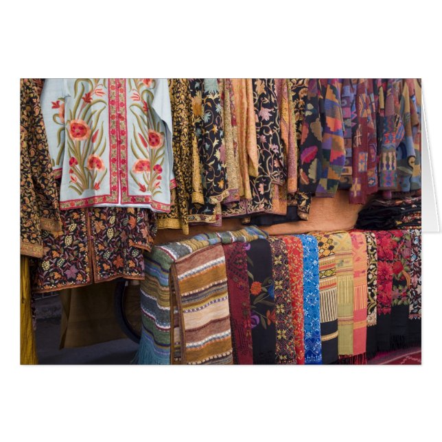 NM, Nouveau-Mexique, Père Noël Fe, vêtements Navaj (Devant horizontal)