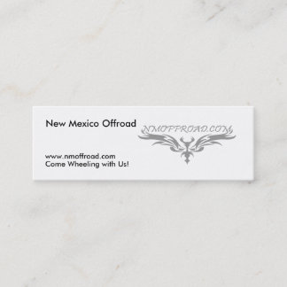 NM Offroad-handuitleenkaarten Mini Visitekaartje