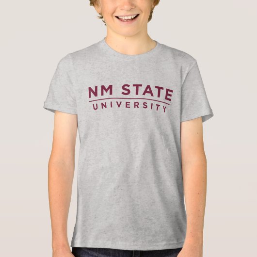 NM Staatsuniversiteit Tri-Blend Shirt (Voorkant)