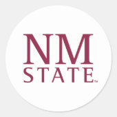 NM State Ronde Sticker (Voorkant)