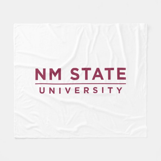 NM State University Fleece Deken (Voorkant (Horizontaal))