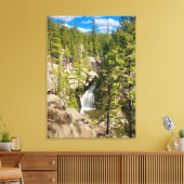 NM-watervallen Canvas Afdruk (Insitu (Woonkamer))