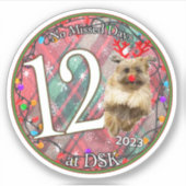 NMD à DSK - Décembre 2023 Sticker pour insigne (Devant)