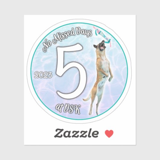 NMD à DSK - Mai 2023 Sticker pour insigne (Feuille)