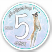 NMD à DSK - Mai 2023 Sticker pour insigne (Devant)