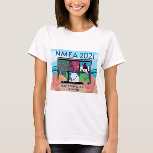 NMEA 2021-Logo - volledig T-shirt (Voorkant)