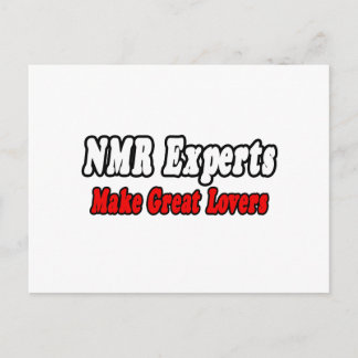NMR-experts zijn geliefden Briefkaart