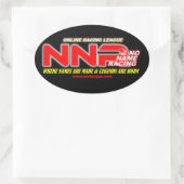 NNR ovale liga logo Sticker (Tas)