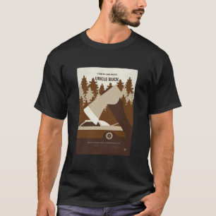 No818 My oom Buck minimale poster film T-shirt