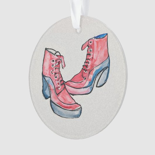 No 01, Dessin À La Main De Chaussures Drôle Collec (devant)