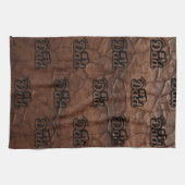 No.1 Dad-Leather Look Theedoek (Horizontaal)