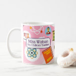 No 1 Mug de l'enseignant scientifique<br><div class="desc">No. 1 Mug de professeur de sciences. Conçu par Jacqueline. Personnalisé par Vous.</div>
