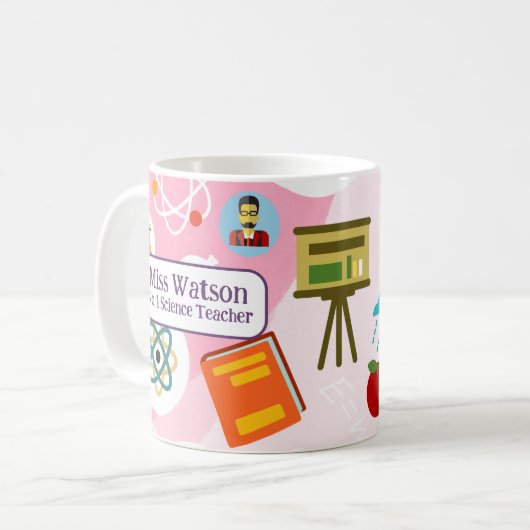 No 1 Mug de l'enseignant scientifique (Devant gauche)