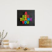 No : 202 Un grand poster de MERCI de TFDG (Cuisine)