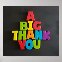 No : 202 Un grand poster de MERCI de TFDG