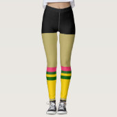 No.2 Pencil Knee Hoge Sock Leggings - Teacher Gift (Voorkant)