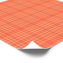 No. 56 d'orange, rouge et de blanc de plaid de
