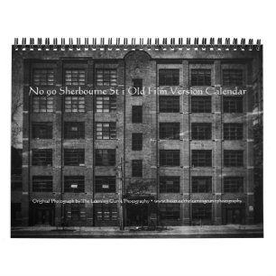 No 90 Sherbourne St 1 Old Film Versie Kalender