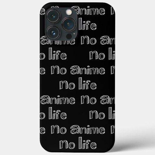 no anime no life Coque-Mate coque iphone (Verso)