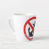 No attachments in my life latte mok (Linkerhoek)