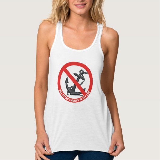 No attachments in my life tanktop (Voorkant)