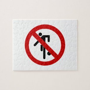 NO Ball Games ⚠ Thai Park ⚠ Legpuzzel