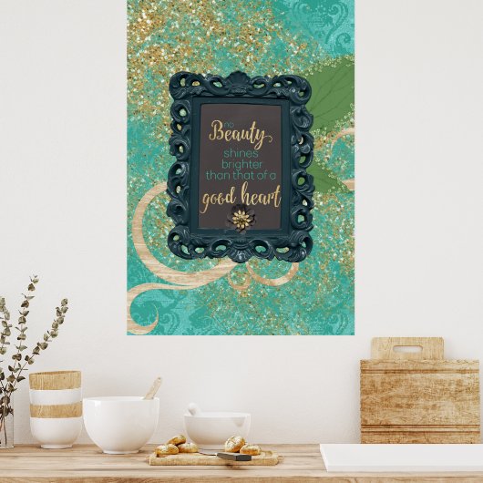 No Beauty Shines Brighter Poster (Cuisine)