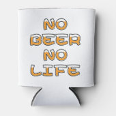 NO BEER NO LIFE BLIKJESKOELER (Voorkant)
