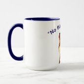 No Bite No Fun Dog Meme Mug Mok (Links)