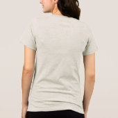 "NO!" Boundary Statement Tee – Uplift Collection Tri-Blend Shirt (Achterkant)