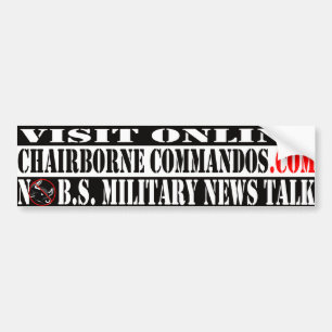 NO BS-bumpersticker Bumpersticker