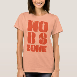 No Bs Zone Woman's camouflage t-shirt
