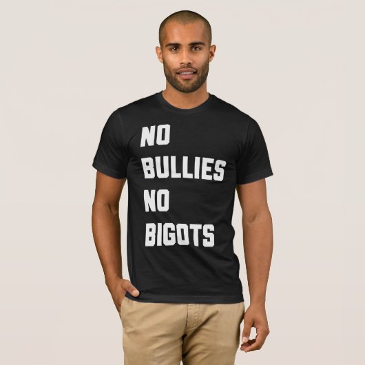 No Bullies No Bigots - Orlando T-shirt (Voorkant volledig)