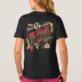 No Calls, Text Only T-shirt (Achterkant)