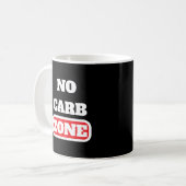 No Carb Zone (100% CARNIVOOR) Dag 90 Koffiemok (Voorkant links)