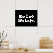 No Cat No Life Poster (Cuisine)