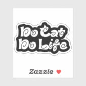 No Cat No Life Sticker (Feuille)